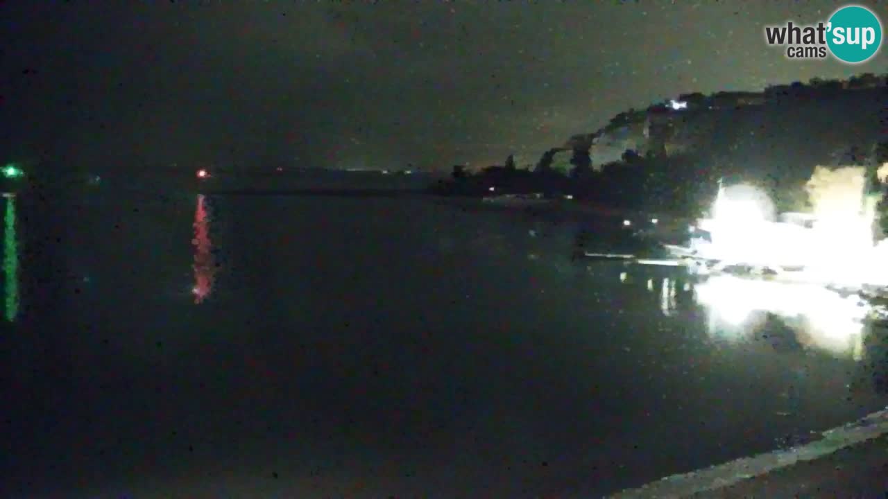 Webcam Sistiana – Blick auf Marina und Bucht