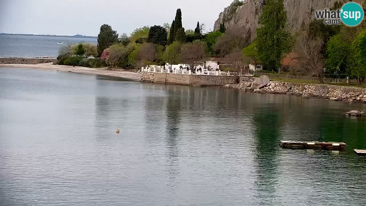 Webcam Sistiana – Blick auf Marina und Bucht