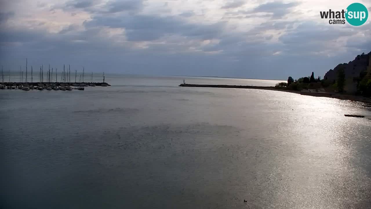 Spletna kamera Sesljan (Sistiana) – Pogled na marino in zaliv