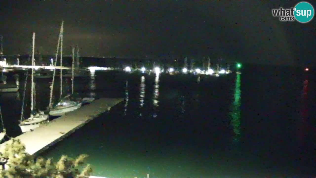 Webcam Sistiana – Blick auf Marina und Bucht