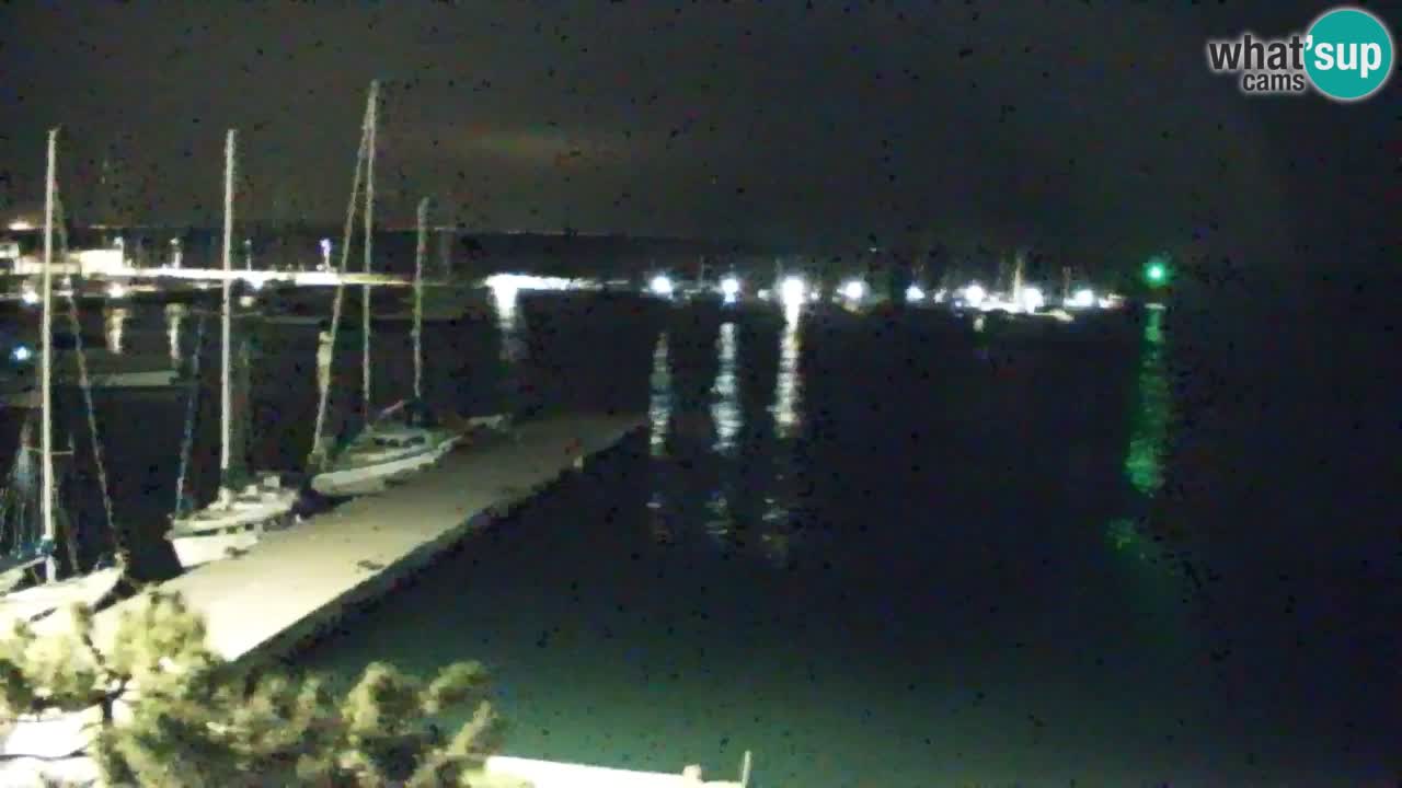 Webcam Sistiana – Vista sobre la marina y la bahía