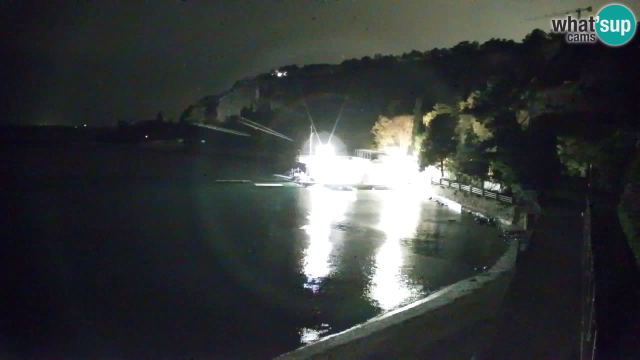 Webcam Sistiana – Pogled na marinu i zaljev