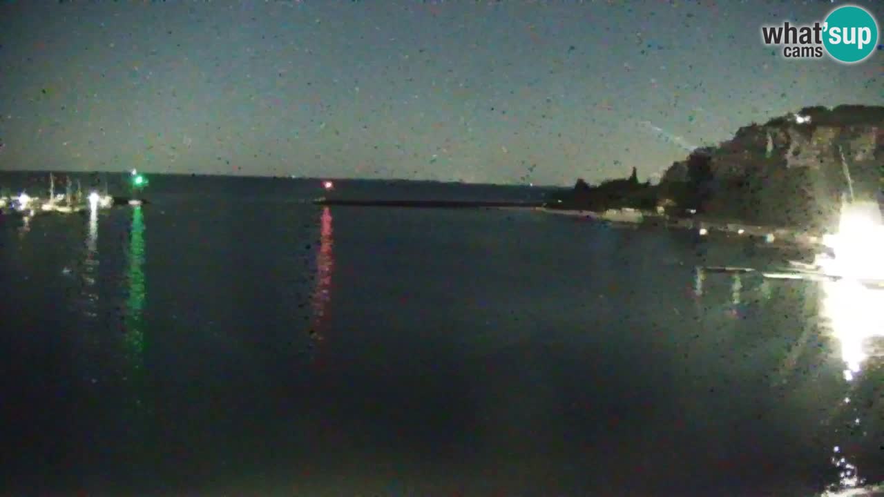Webcam Sistiana – Blick auf Marina und Bucht