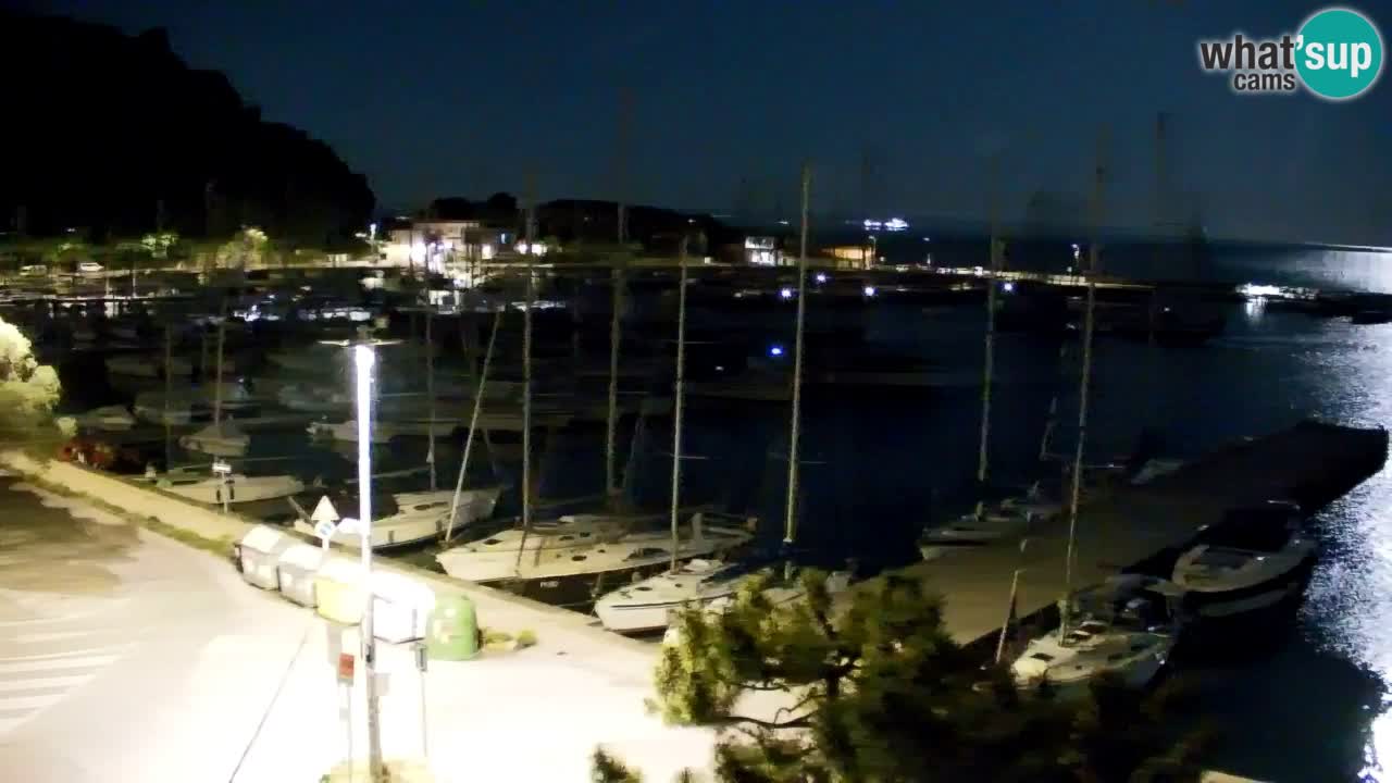 Webcam Sistiana – Blick auf Marina und Bucht
