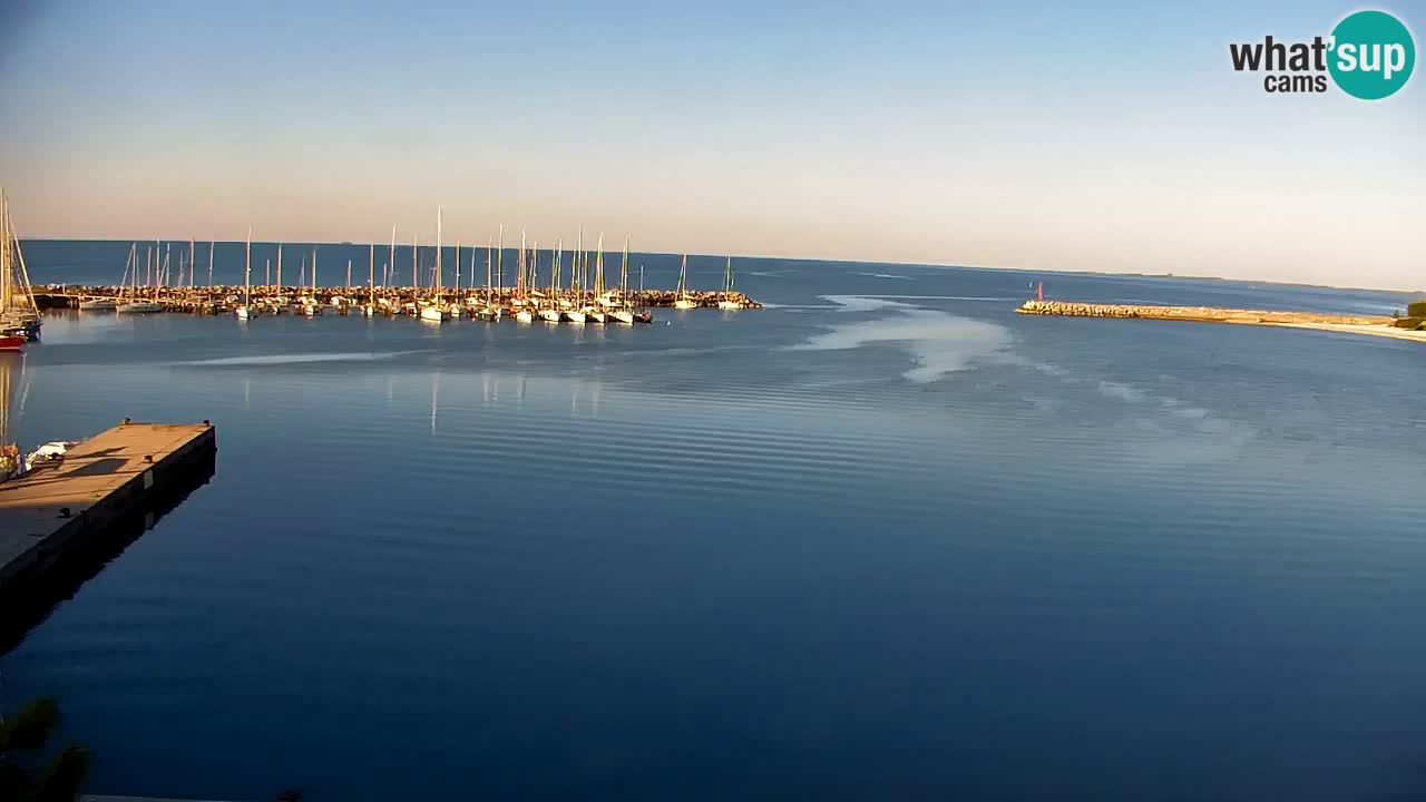 Webcam Sistiana – Blick auf Marina und Bucht