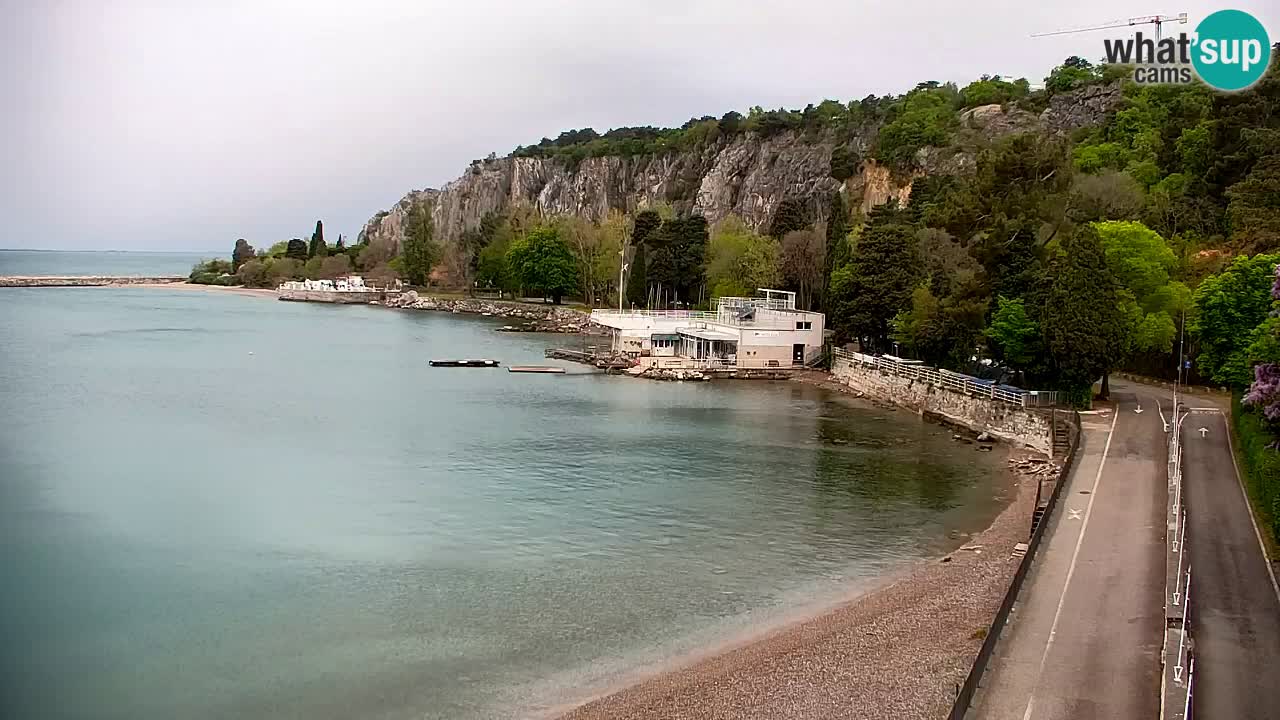 Webcam Sistiana – Blick auf Marina und Bucht