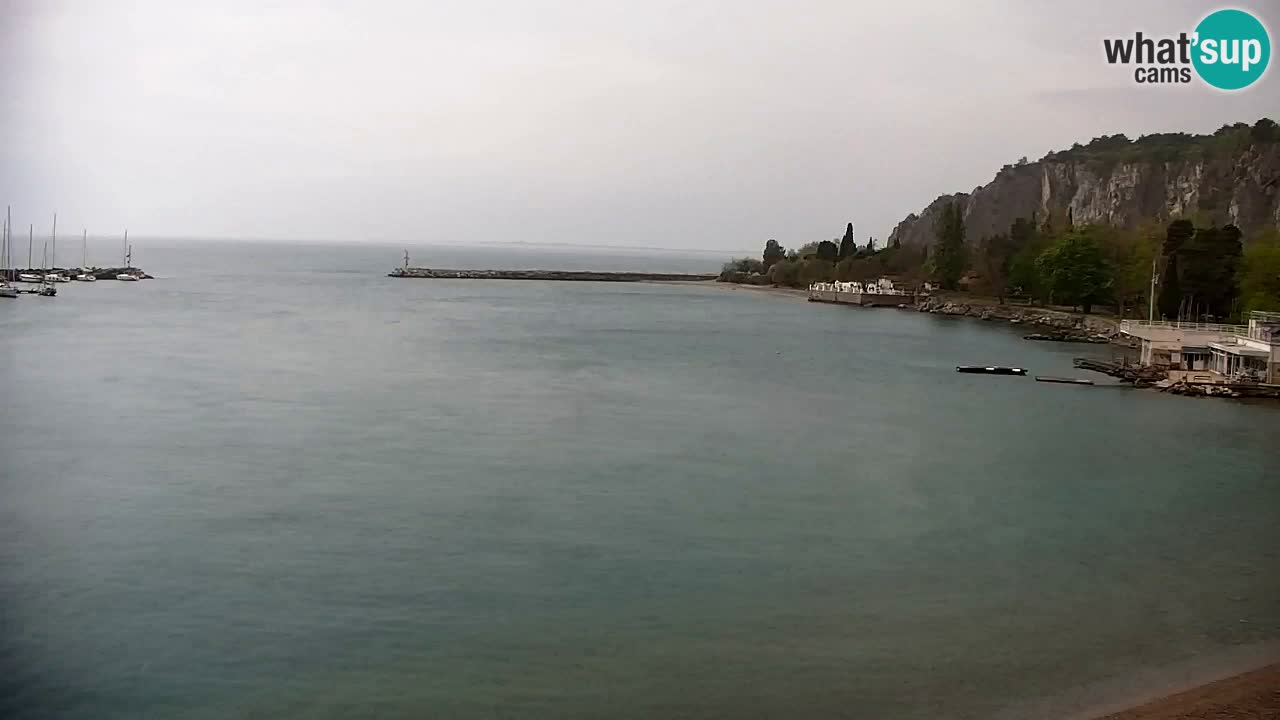 Webcam Sistiana – Vista sulla marina e sulla baia