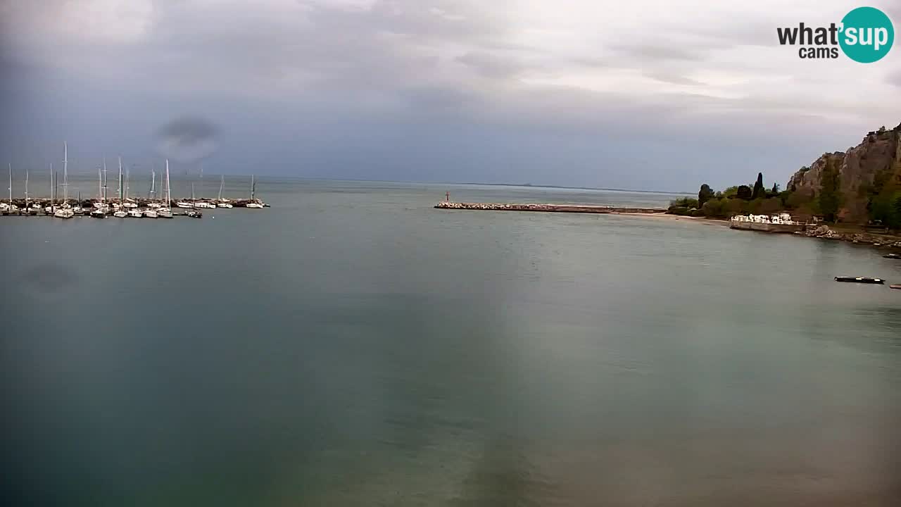 Webcam Sistiana – Vista sulla marina e sulla baia