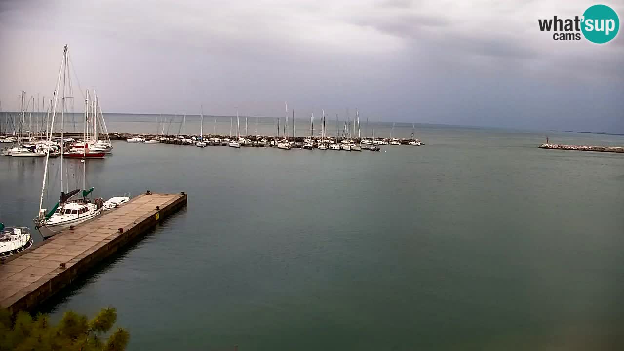 Webcam Sistiana – Vue sur la marina et la baie
