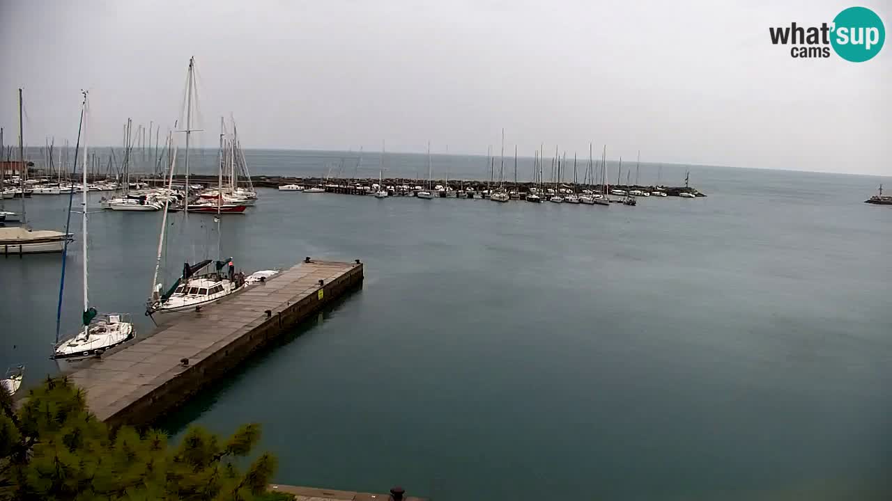 Webcam Sistiana – Blick auf Marina und Bucht