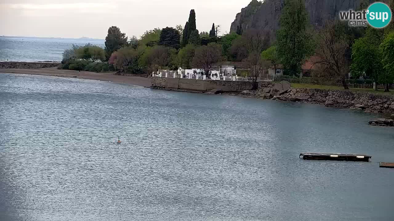 Webcam Sistiana – Vista sulla marina e sulla baia