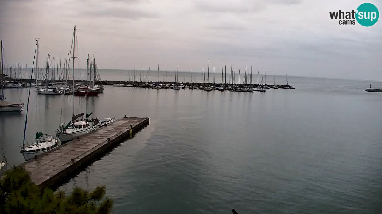Webcam Sistiana – Blick auf Marina und Bucht
