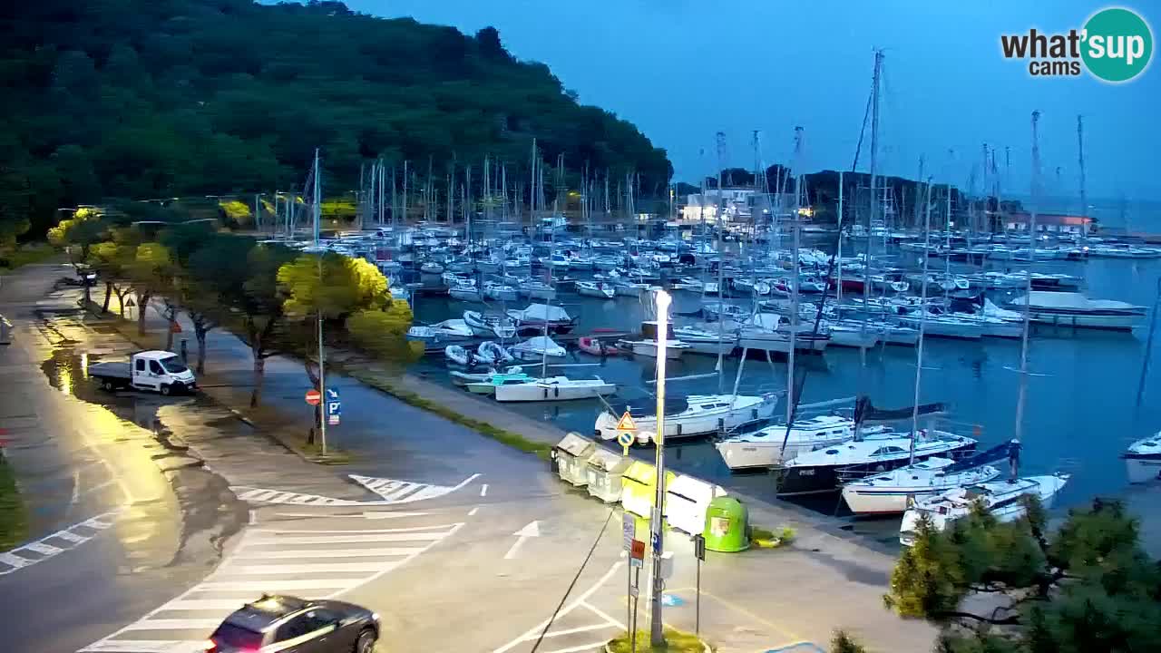 Webcam Sistiana – Blick auf Marina und Bucht