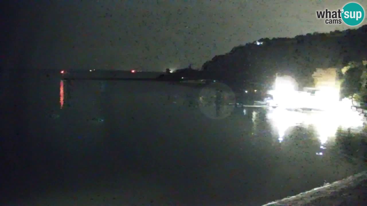 Webcam Sistiana – Vista sobre la marina y la bahía