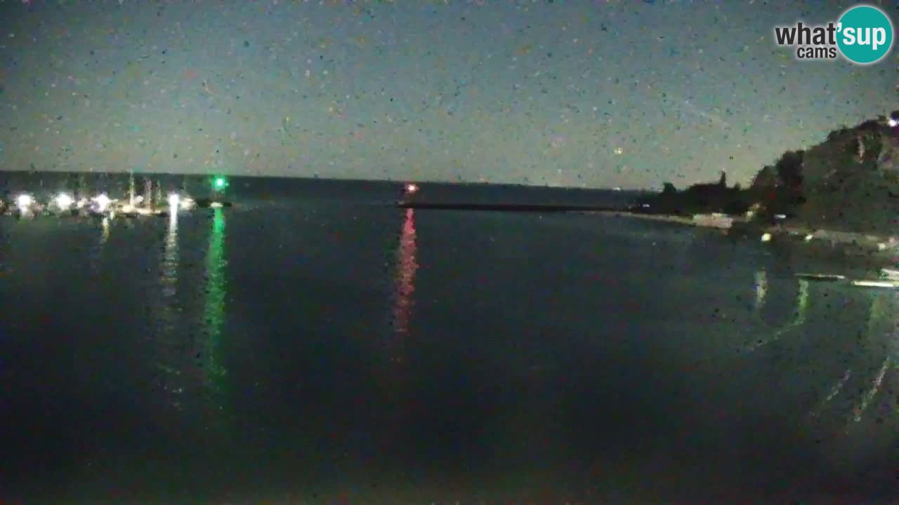 Webcam Sistiana – Vista sulla marina e sulla baia