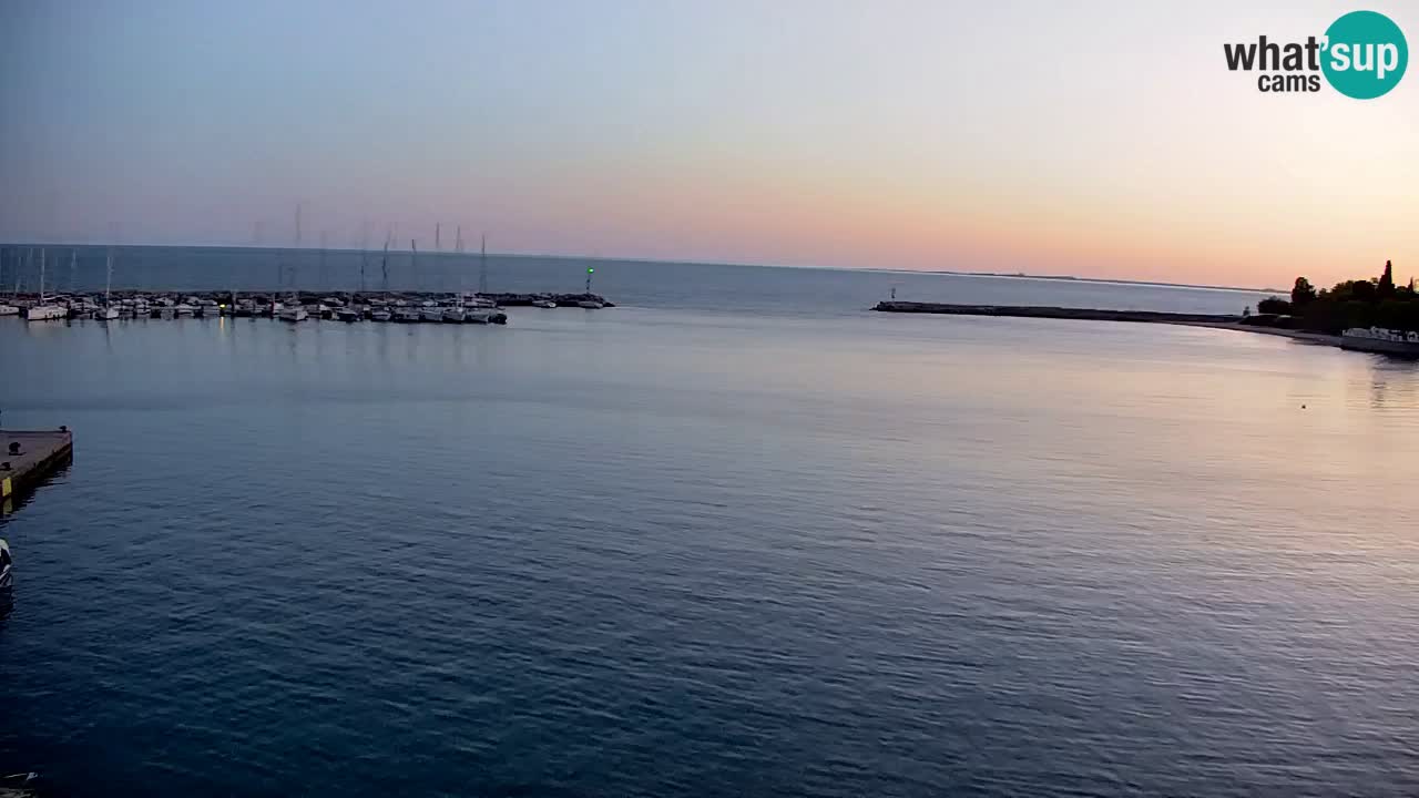 Webcam Sistiana – Blick auf Marina und Bucht