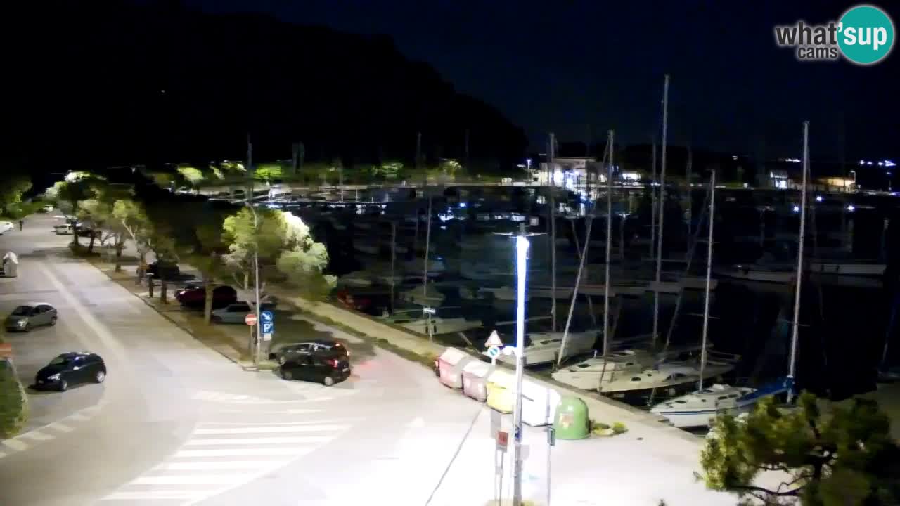 Webcam Sistiana – Vista sobre la marina y la bahía