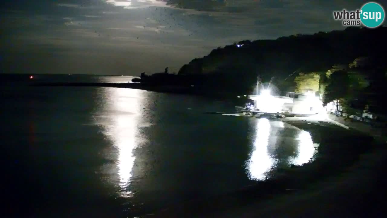 Webcam Sistiana – Blick auf Marina und Bucht