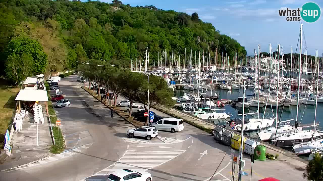 Webcam Sistiana – Vista sulla marina e sulla baia