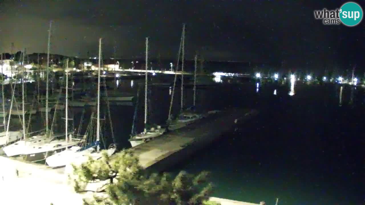 Webcam Sistiana – Pogled na marinu i zaljev