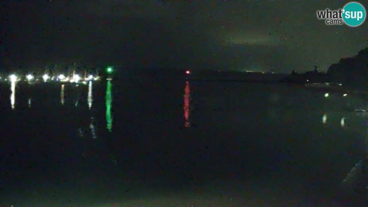 Webcam Sistiana – Vista sobre la marina y la bahía