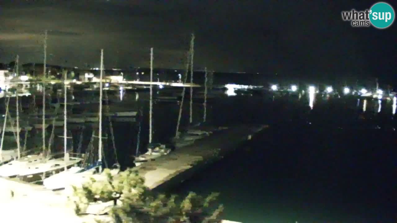 Webcam Sistiana – Vue sur la marina et la baie