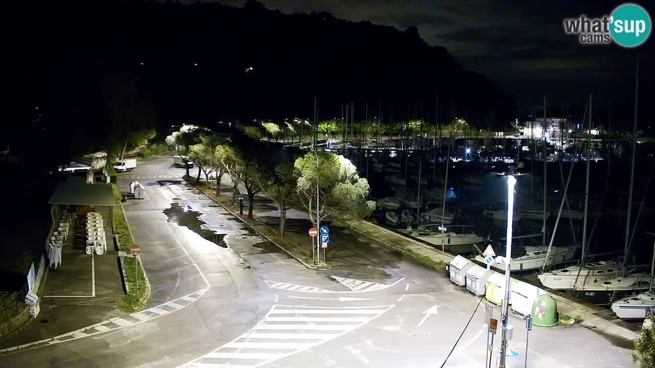 Webcam Sistiana – Vista sobre la marina y la bahía