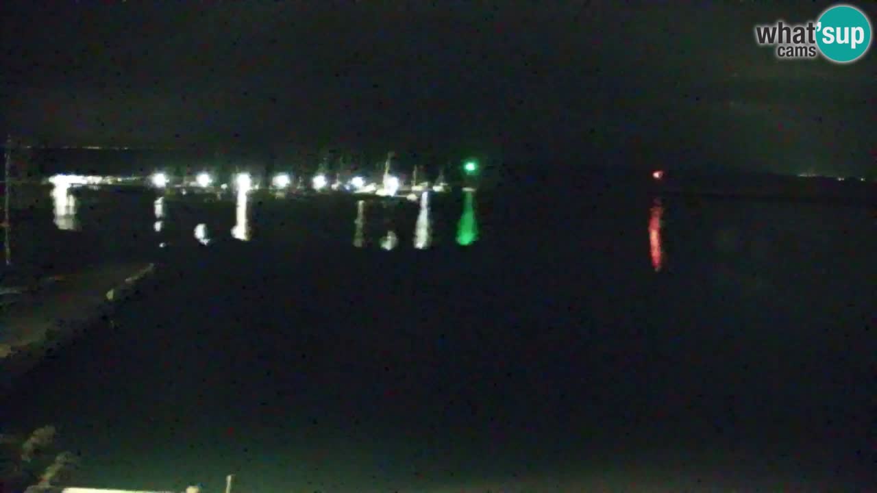 Webcam Sistiana – Pogled na marinu i zaljev