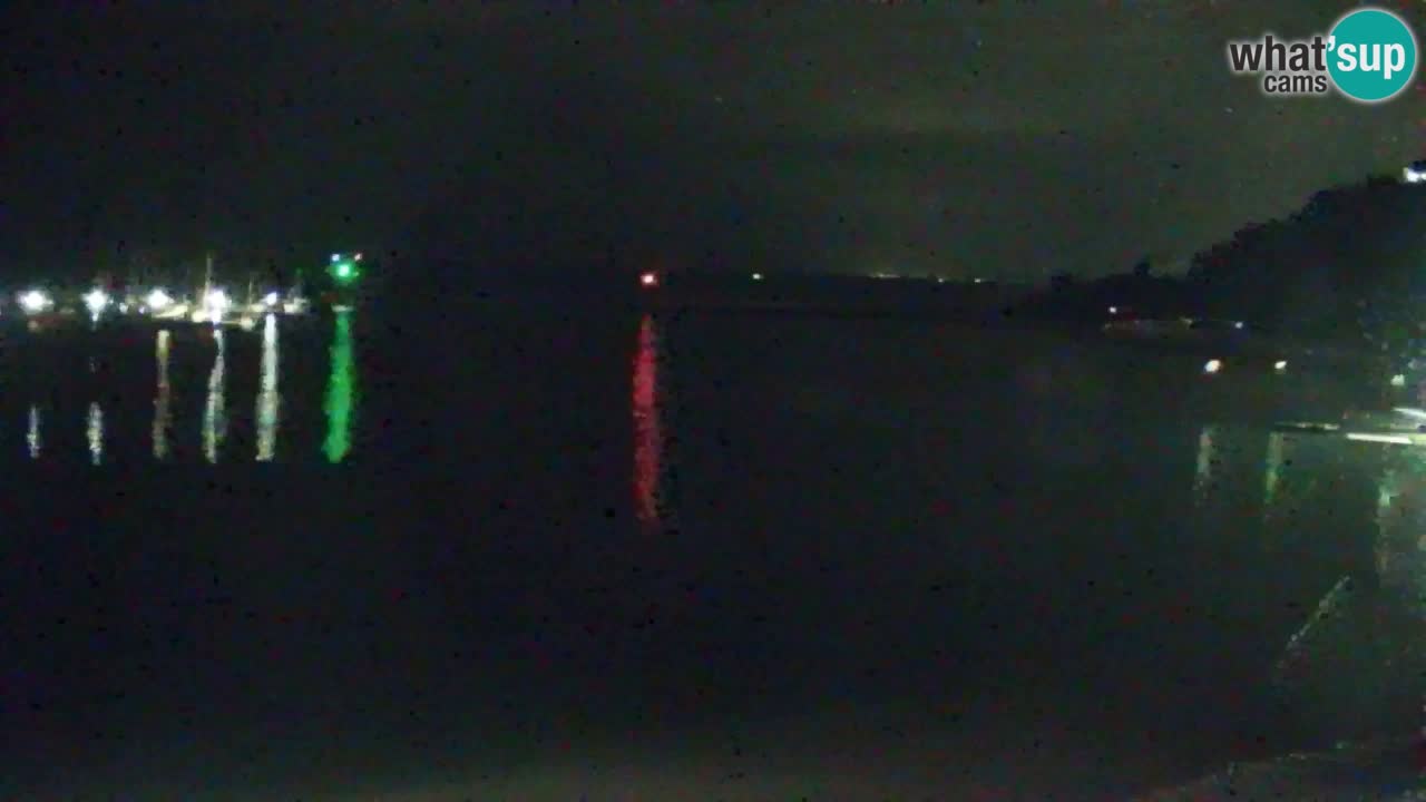 Webcam Sistiana – Vue sur la marina et la baie