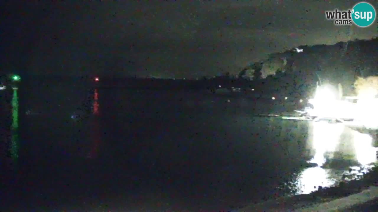 Webcam Sistiana – Vista sobre la marina y la bahía