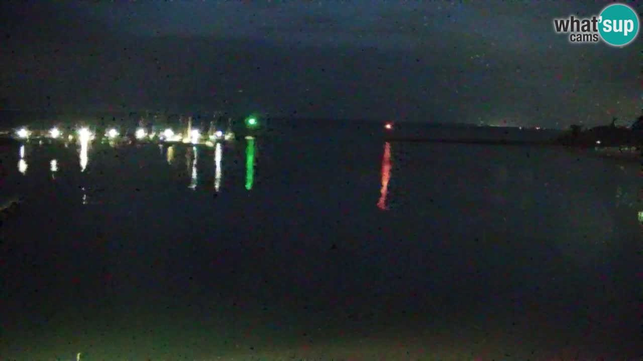 Webcam Sistiana – Vista sobre la marina y la bahía