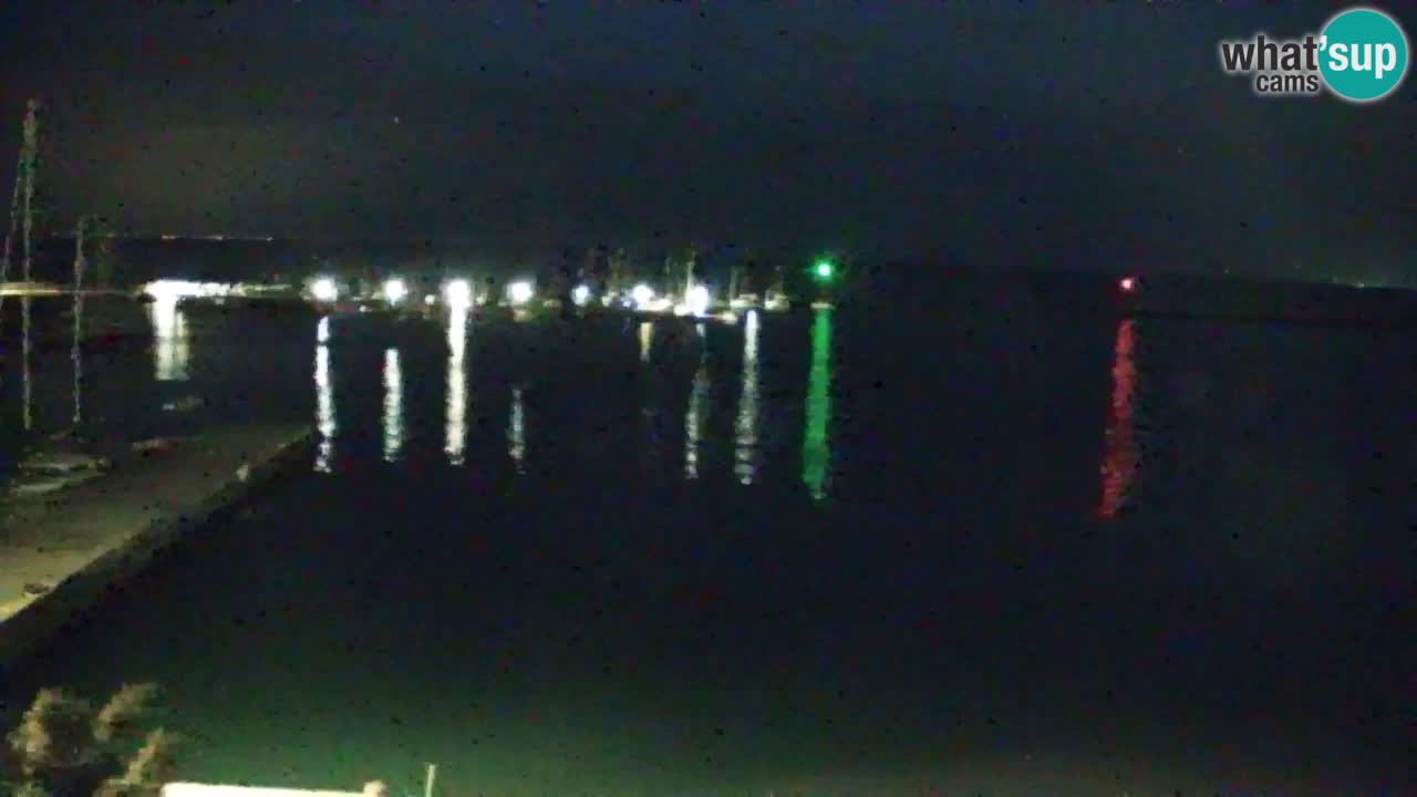 Webcam Sistiana – Vista sobre la marina y la bahía