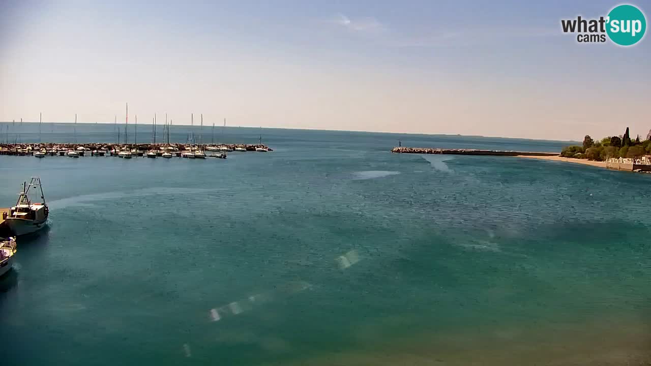 Webcam Sistiana – Blick auf Marina und Bucht
