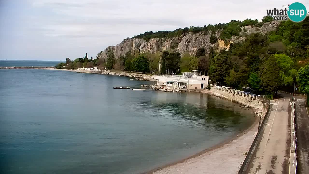 Webcam Sistiana – Blick auf Marina und Bucht