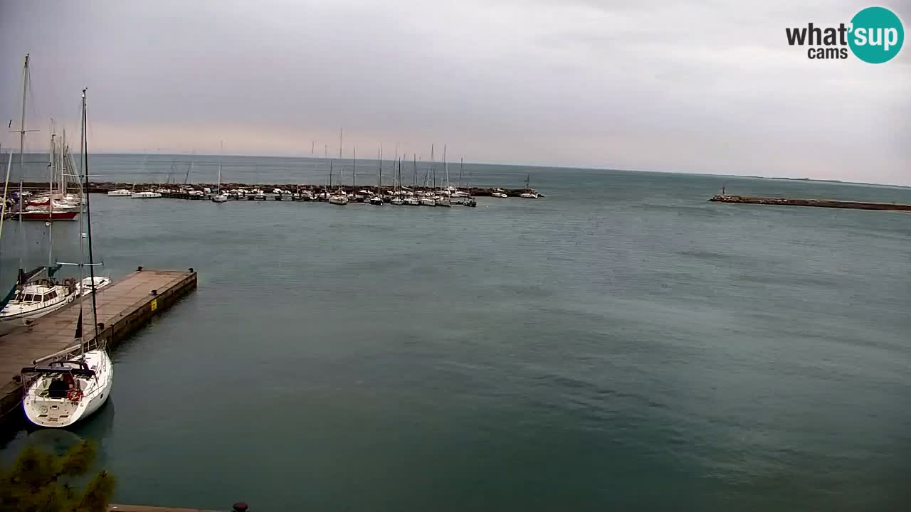 Webcam Sistiana – Vue sur la marina et la baie