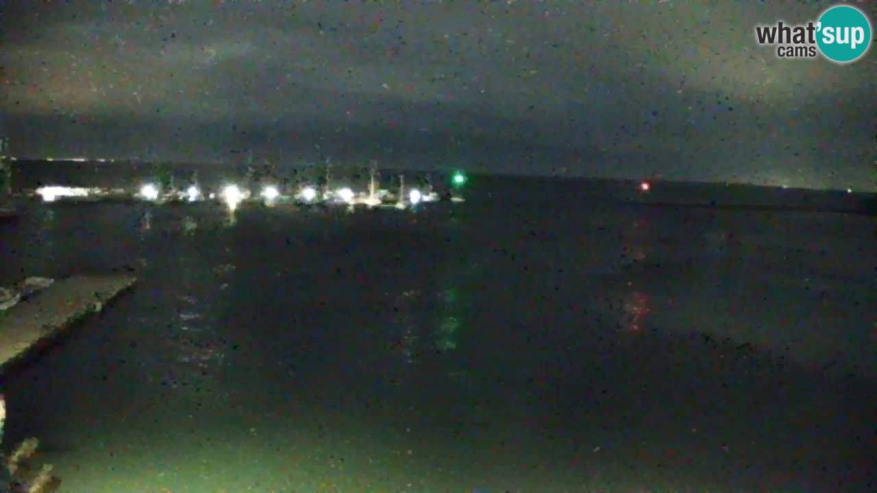 Webcam Sistiana – Vue sur la marina et la baie