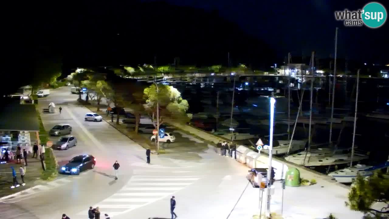 Webcam Sistiana – Vista sobre la marina y la bahía