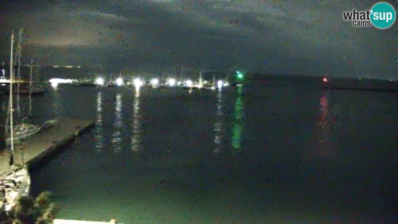 Webcam Sistiana – Pogled na marinu i zaljev