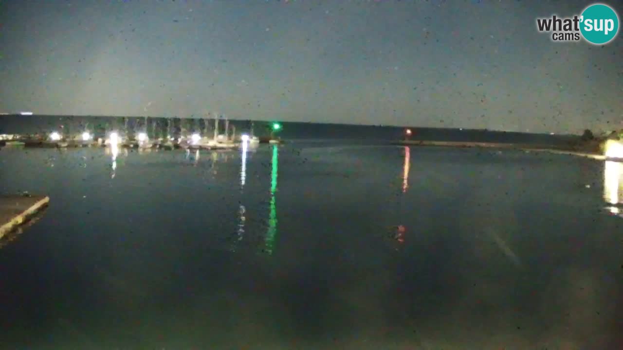 Webcam Sistiana – Vue sur la marina et la baie