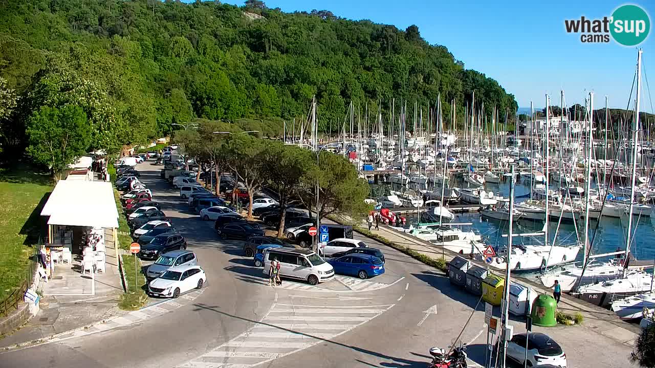 Webcam Sistiana – Vista sulla marina e sulla baia