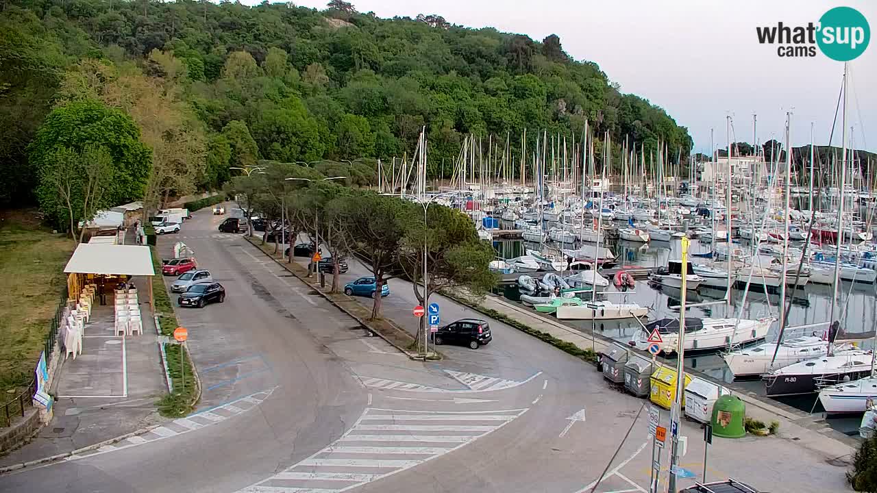 Webcam Sistiana – Vista sulla marina e sulla baia