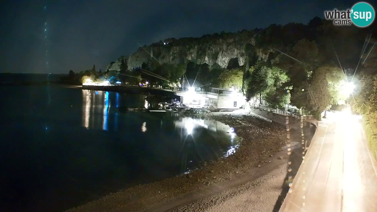 Webcam Sistiana – Pogled na marinu i zaljev