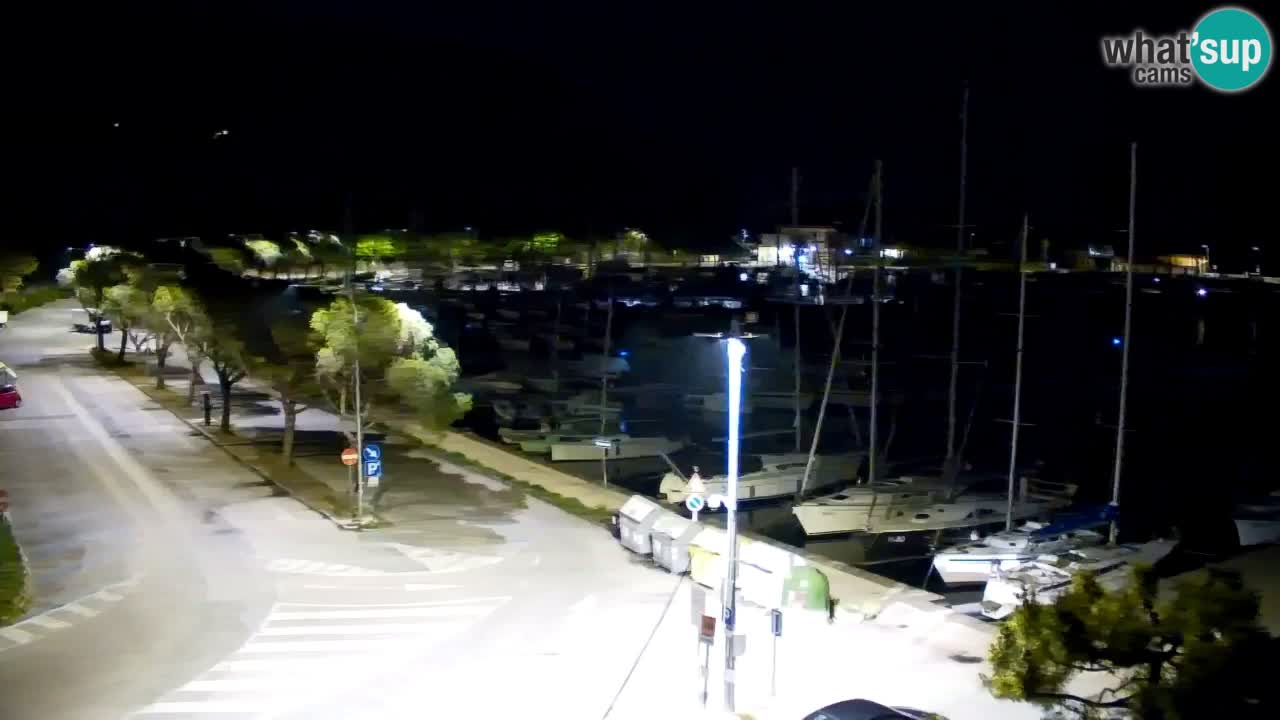 Webcam Sistiana – Vista sobre la marina y la bahía