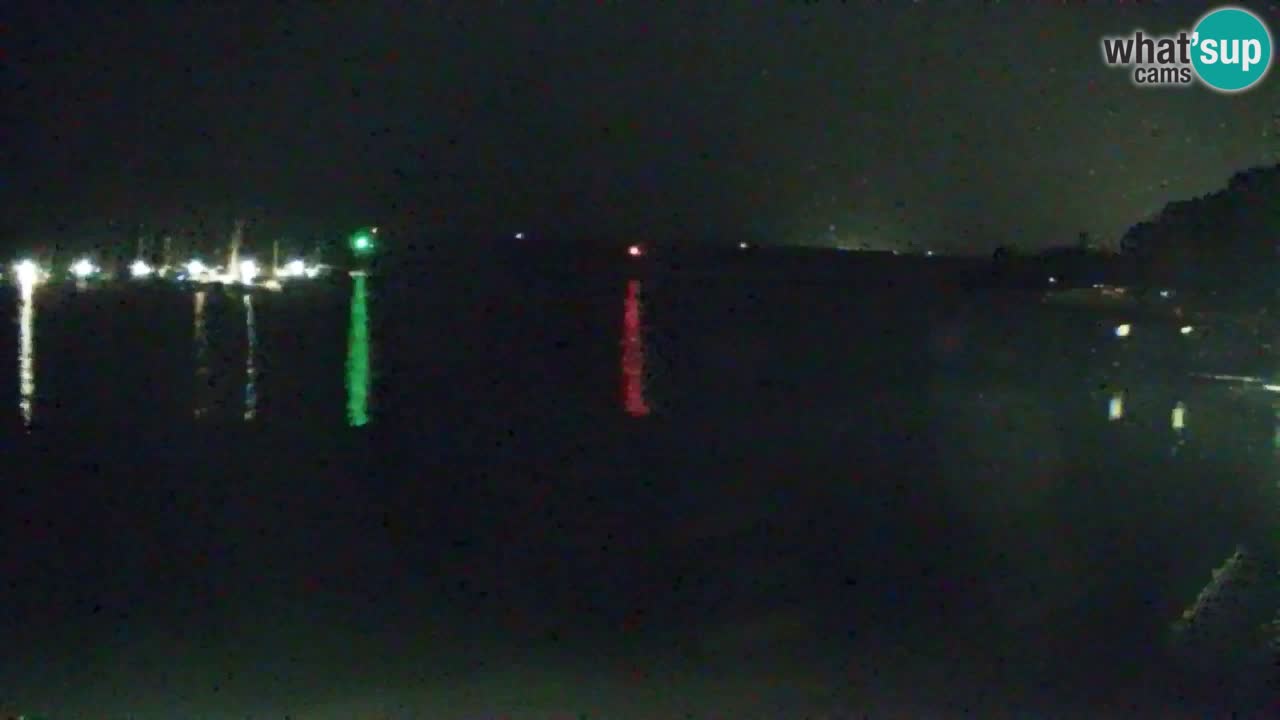 Webcam Sistiana – Vista sobre la marina y la bahía