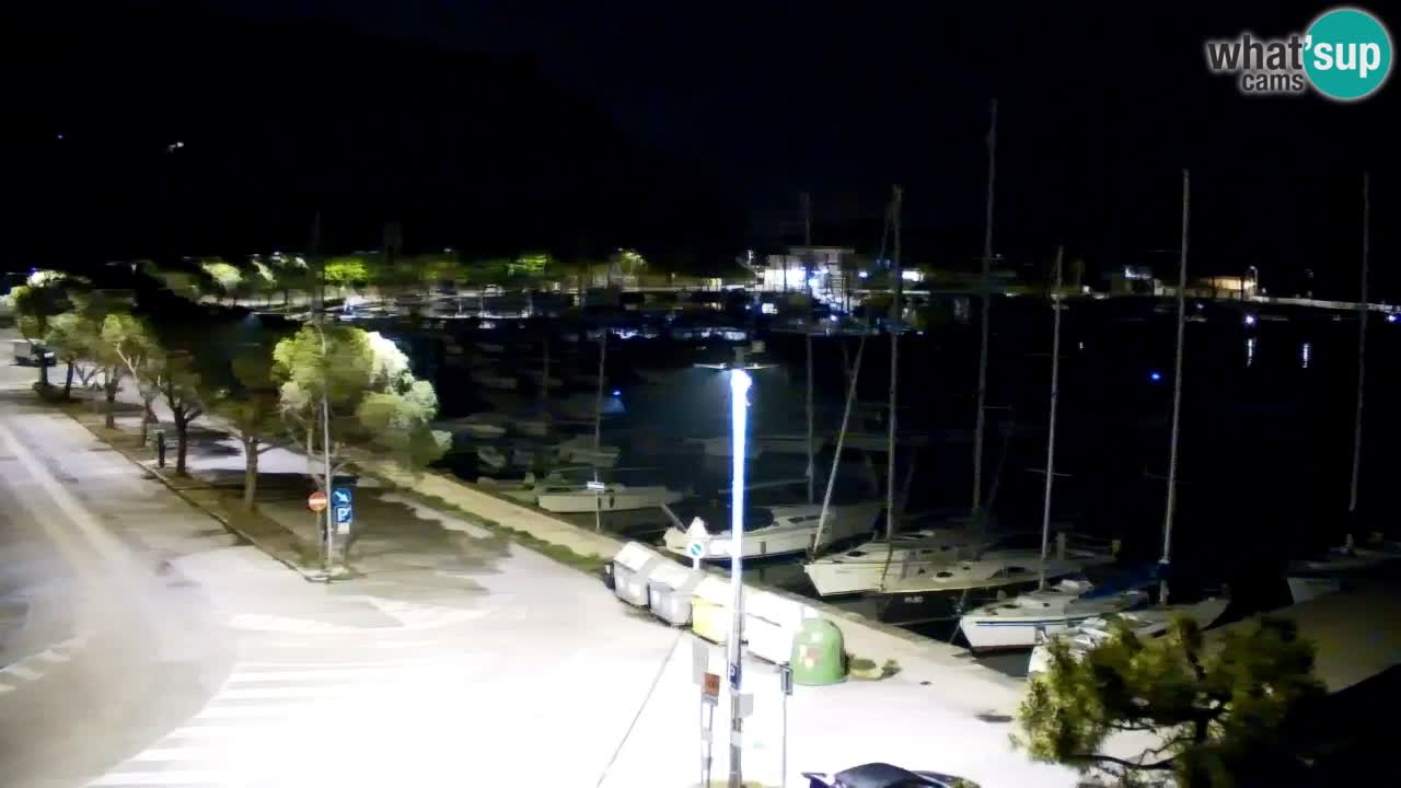 Webcam Sistiana – Pogled na marinu i zaljev