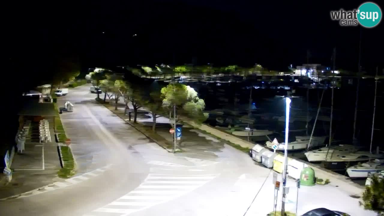 Webcam Sistiana – Blick auf Marina und Bucht