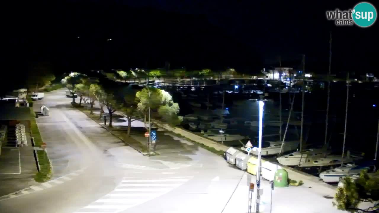 Webcam Sistiana – Vista sobre la marina y la bahía