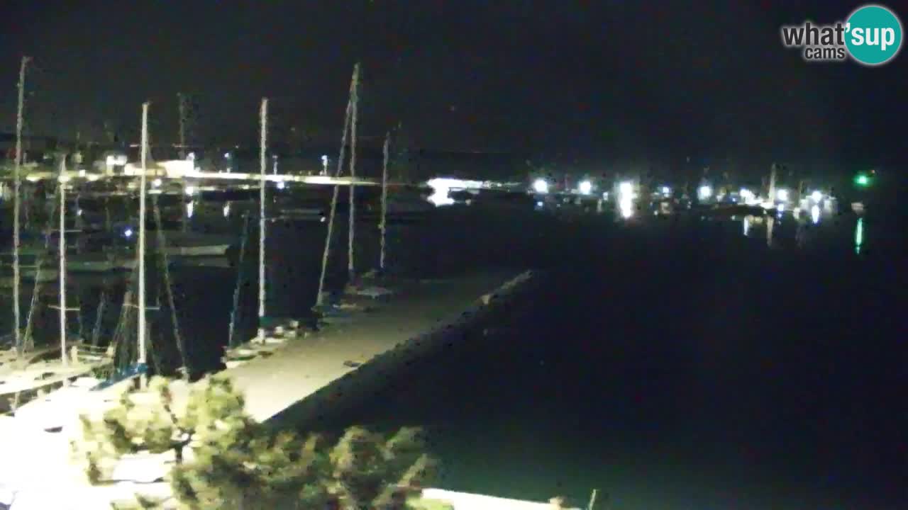 Webcam Sistiana – Vista sobre la marina y la bahía