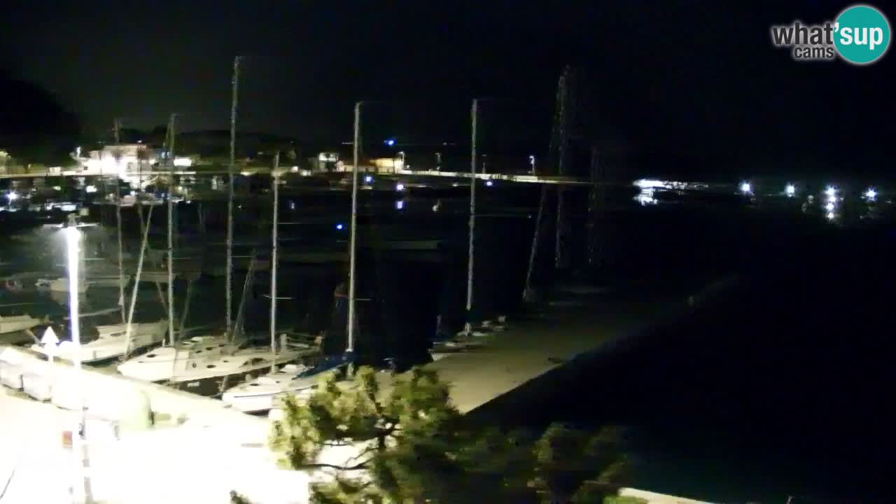 Webcam Sistiana – Pogled na marinu i zaljev