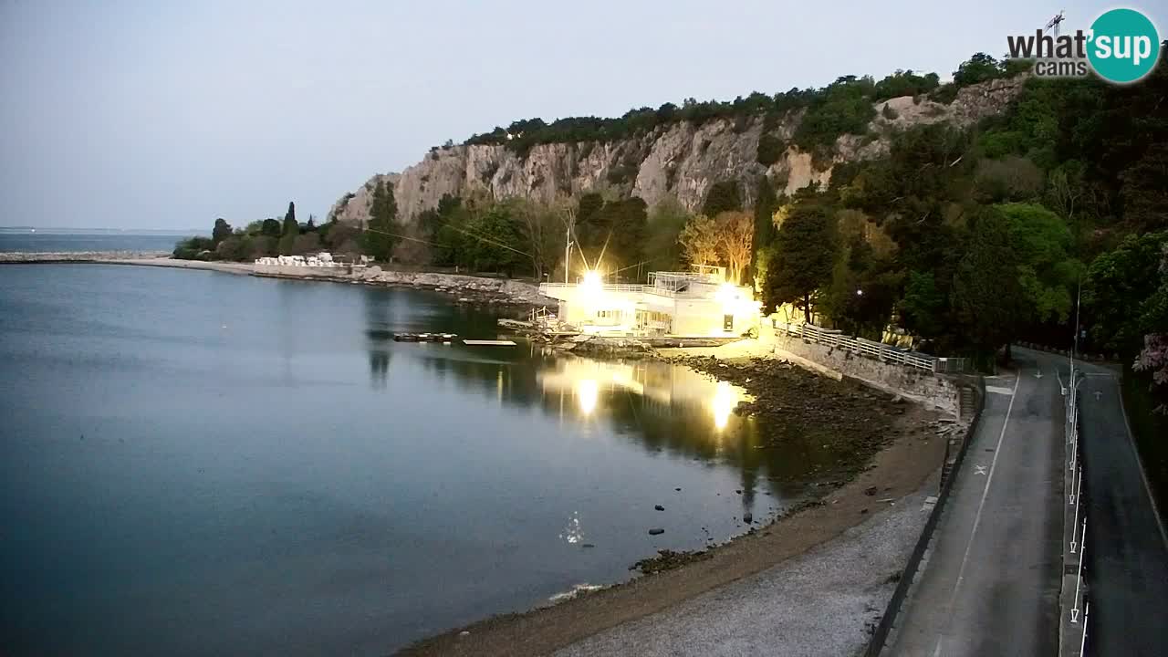 Webcam Sistiana – Blick auf Marina und Bucht